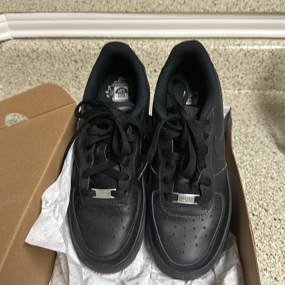 All black Air Force ones